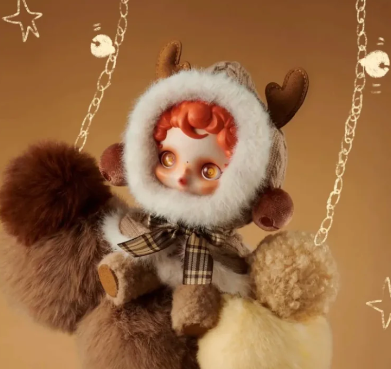 SKULLPANDA Winter Symphony Plush toy doll
