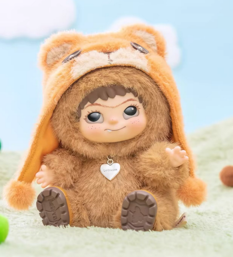 WAKUKU fuzzy tendy fun party plush toy doll