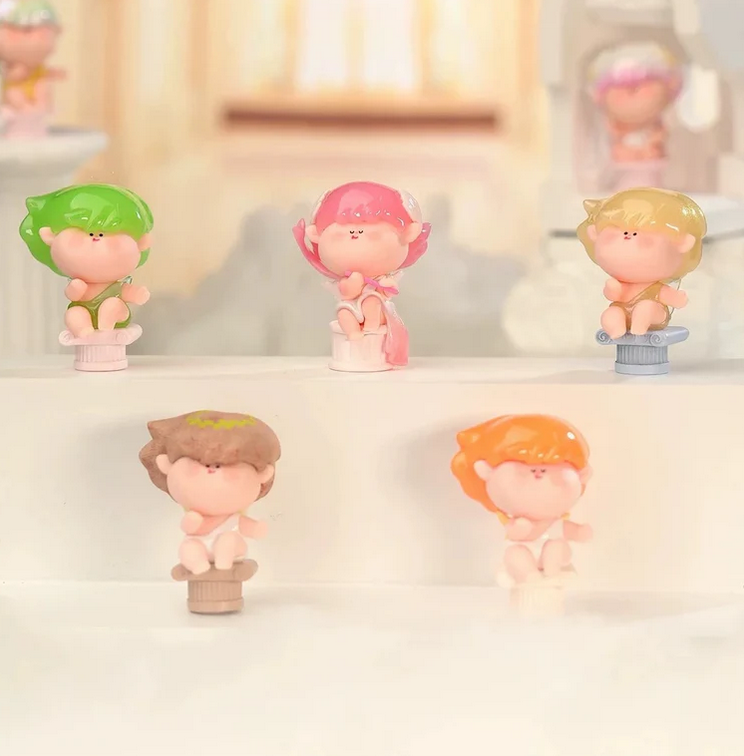 Amlls Sculpture Angel Mini Bean toy doll