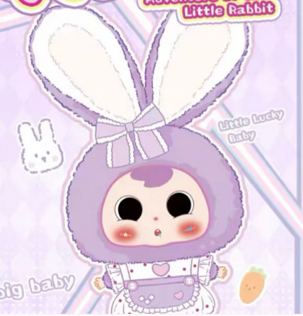 Big Baby Adventure of the little rabbit Plush Toy Doll