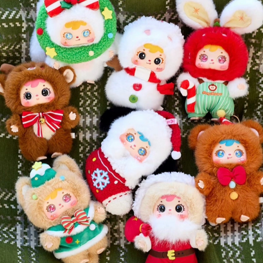Samuel Tyke Three Merry Christmas Eve Plush toy doll