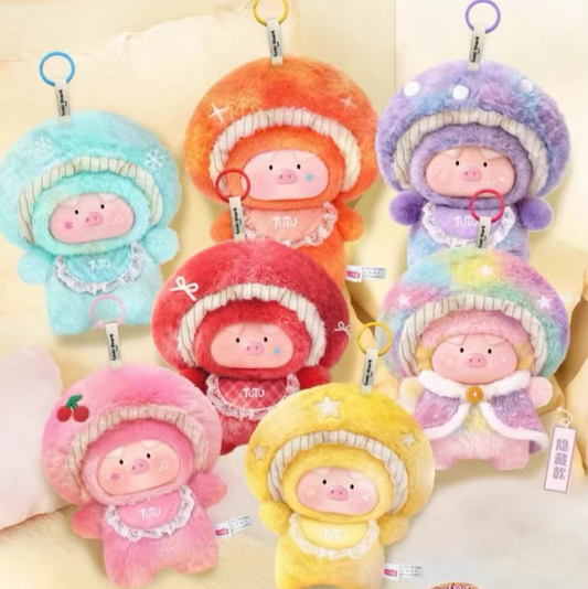 Little Mushroom Pig TuTu Frosting Party Plush Toy Doll