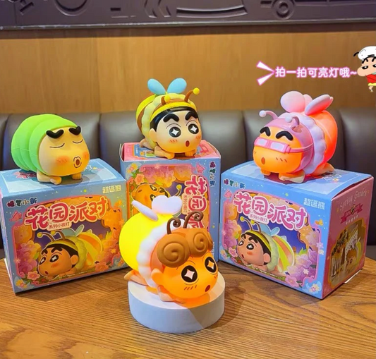 Shinchan Garden Party Night Light Toy Doll