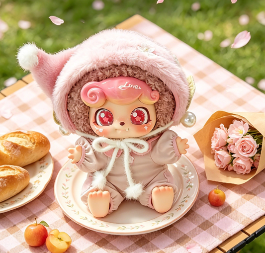 Q Kid Love Flower Fairy 400% Plush Hanging Card toy doll