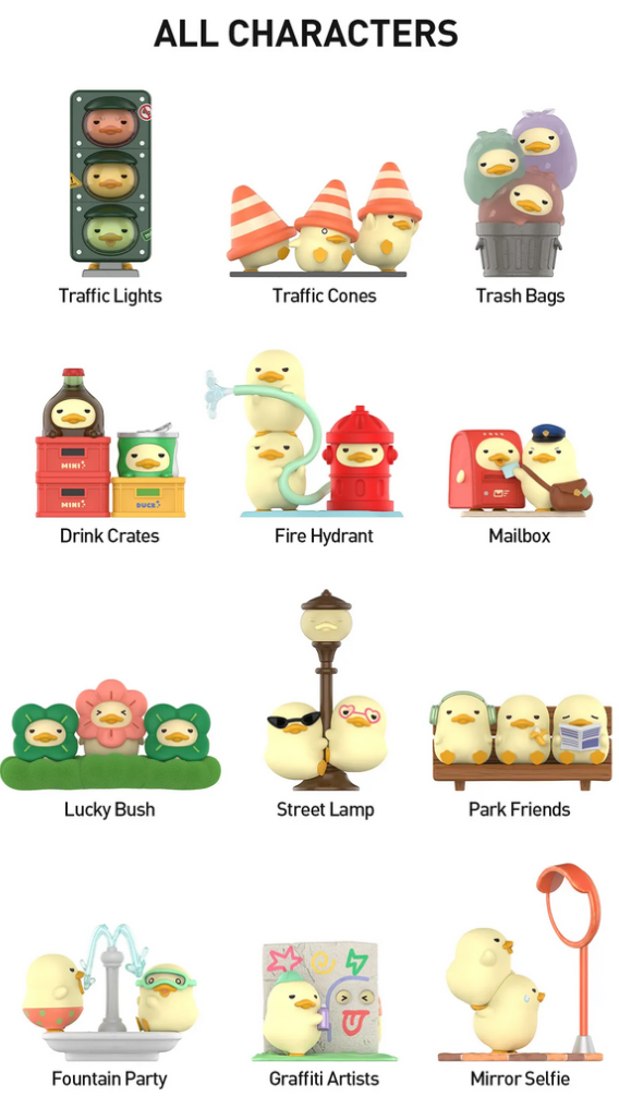 DUCKOO Citywalk Figure Toy Doll