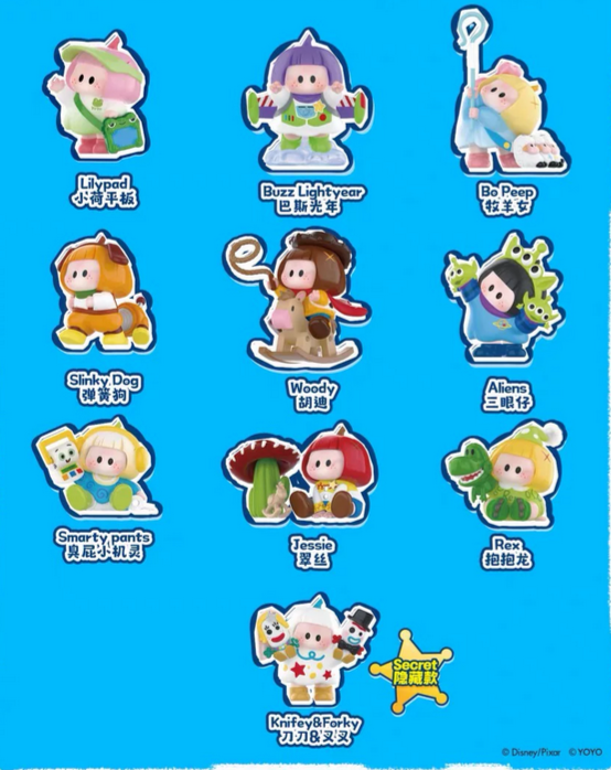 YOYO & TOY STORY 5 Figure Toy Doll