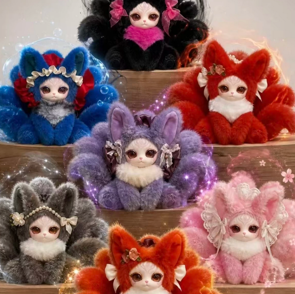 FUYOU Mini Fox Plush Toy Doll