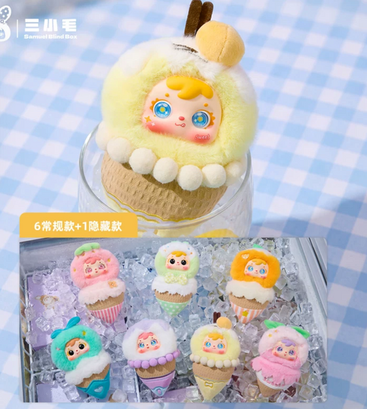 Samuel Delicious Dreamy Ice Cream Cone Plush Toy Doll