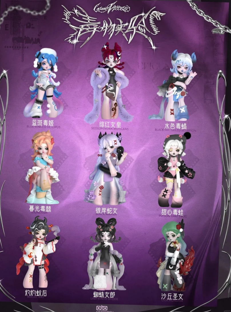 Vicoco Poison Experiment Figure Toy Doll