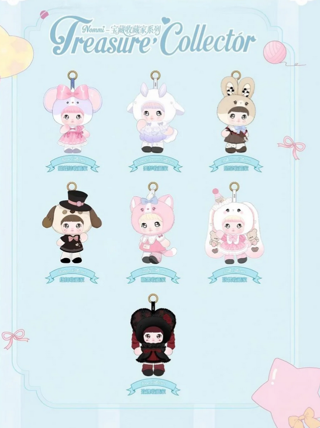 Nommi Treasure Collector Plush Toy Doll
