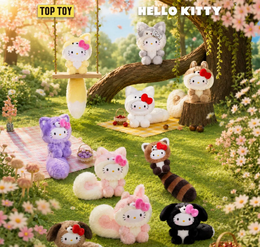 Hello Kitty Healing Forest Plush Toy Dolll
