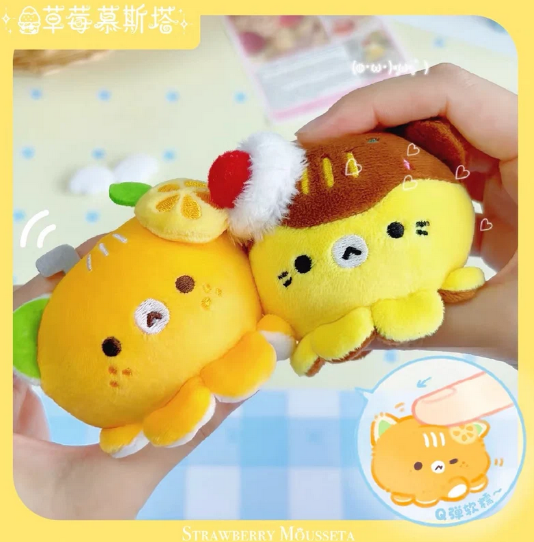 Octcats' QQ Mochi Plush Squishy Toy Doll