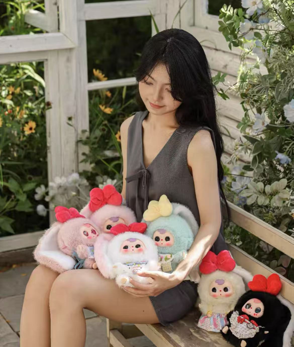 Big Baby Rabbit Paradise Plush toy doll