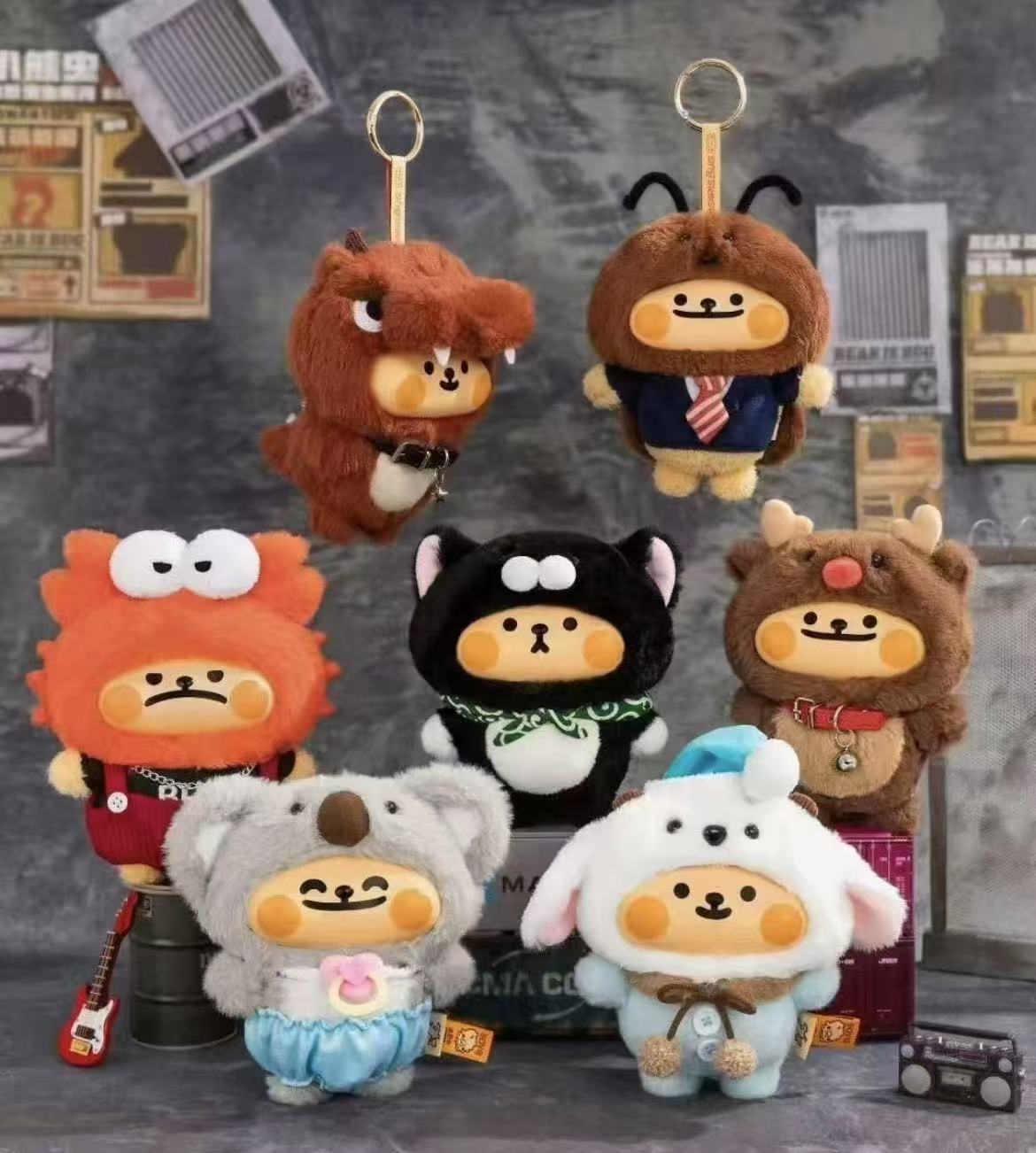 BearIsBug I Have a Dream Plush toy doll