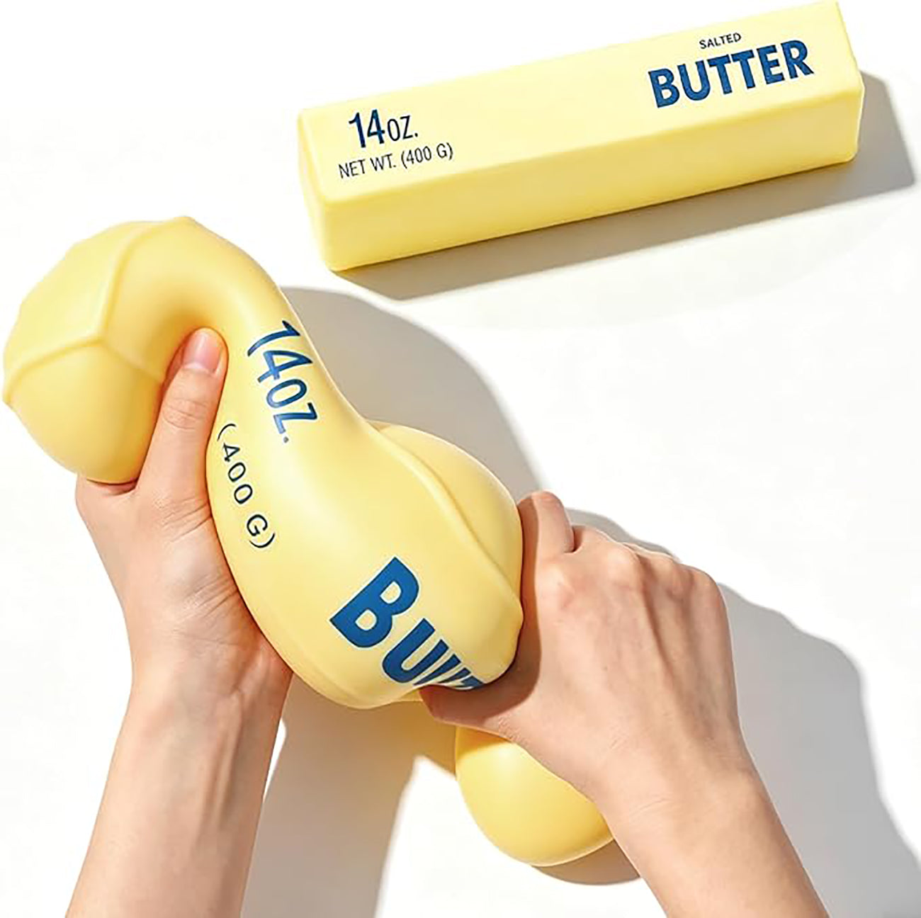 Jumbo Giant Butter Squishy,Big Squeeze Fidget Toy Stress Relief Slow Rising Fun