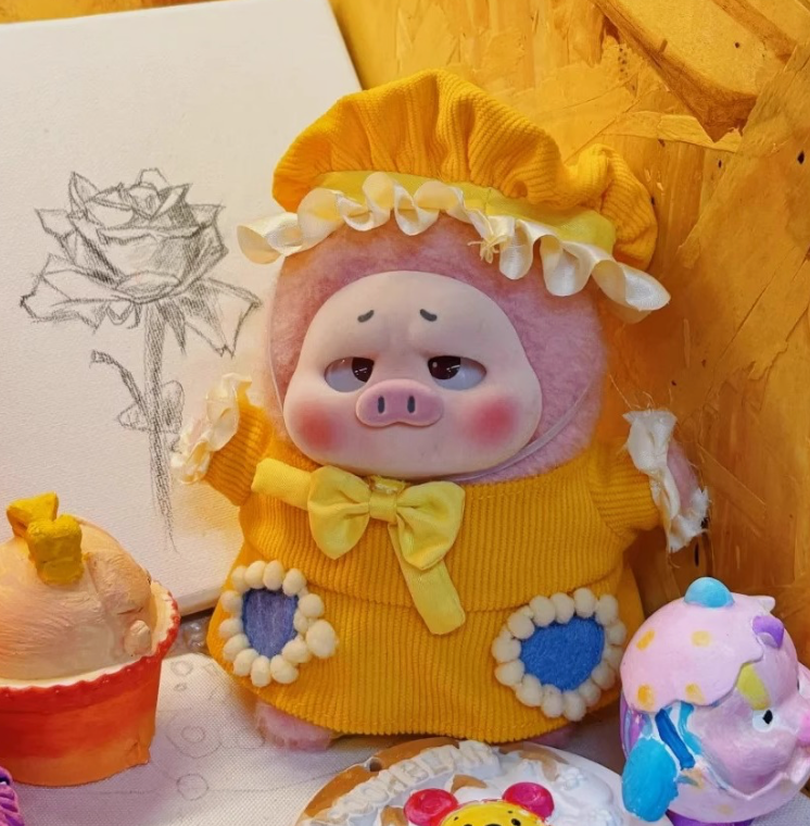 【SALE】Upset pig plush Toy Doll