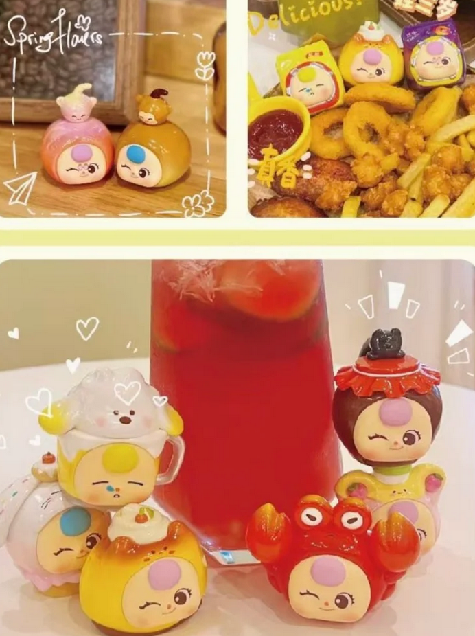 Baby Three The Greedy Sweetie V2 Bean toy doll