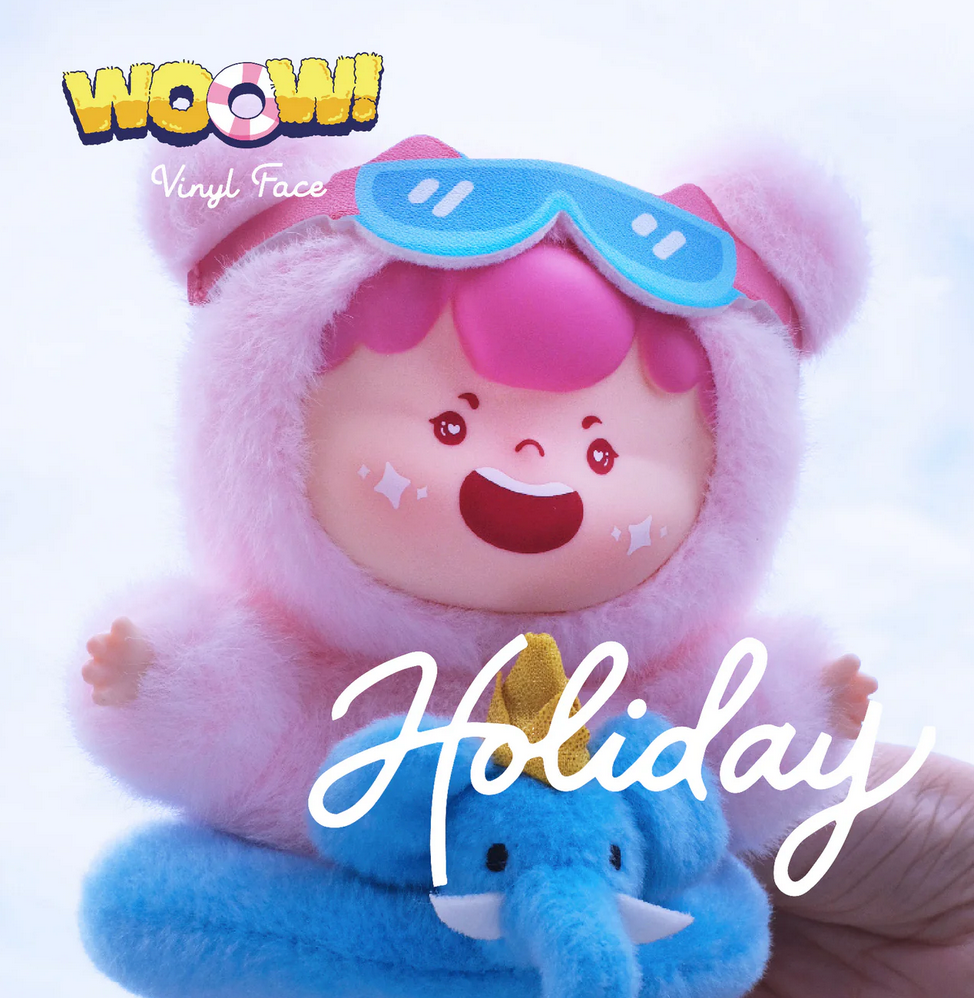 【SALE】WOOW Happy Holiday plush toy doll