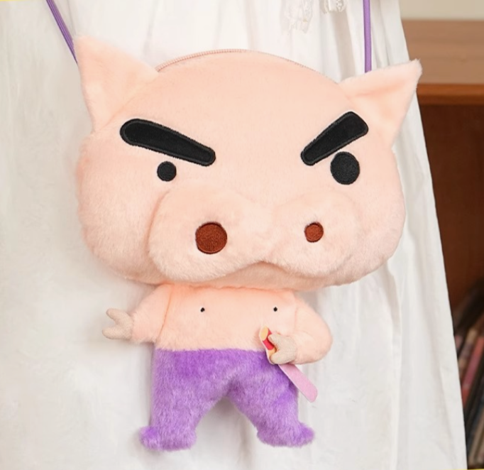 ShinChan crossbody bag toy doll