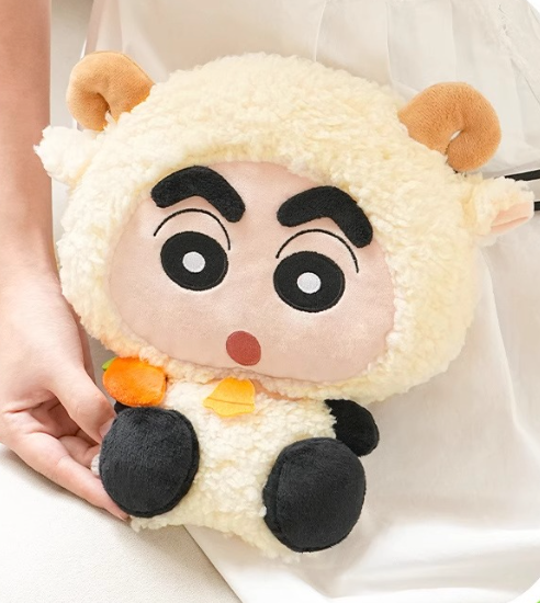 ShinChan crossbody bag toy doll