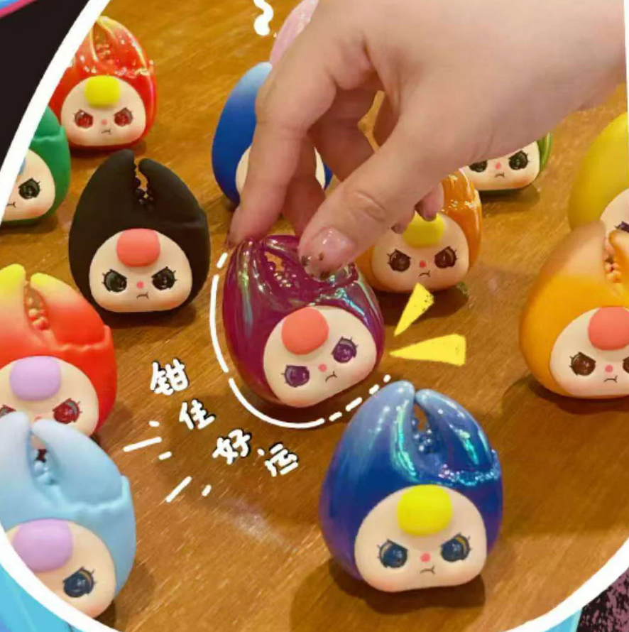 Baby three Have Money In Hand bean toy doll