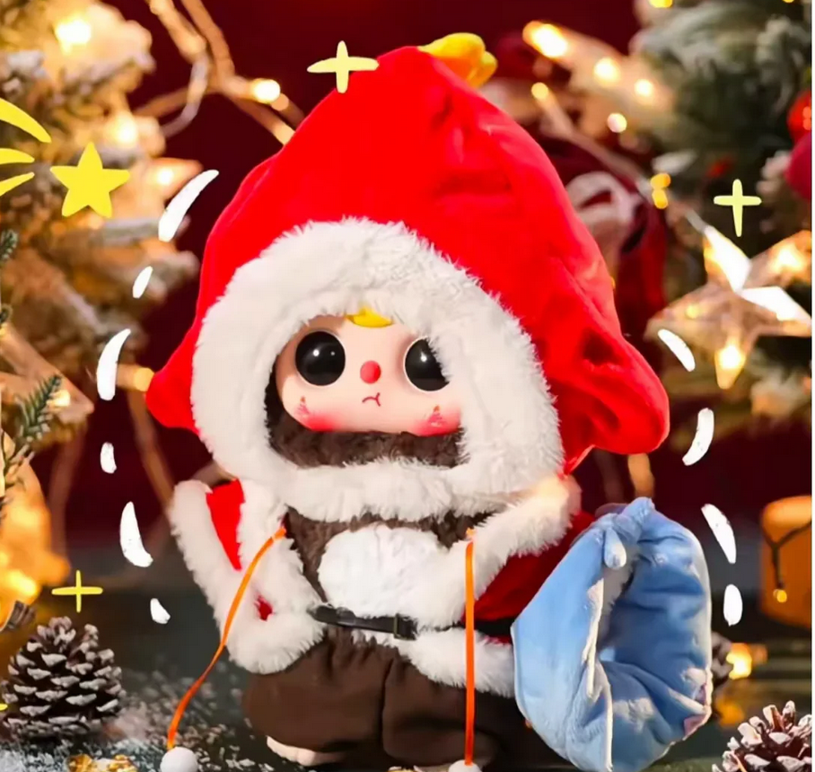 Baby Three Christmas 400% Plush toy doll