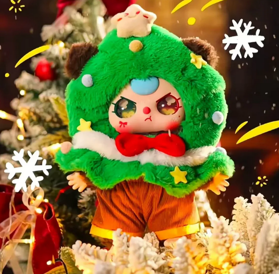 Baby Three Christmas 400% Plush toy doll