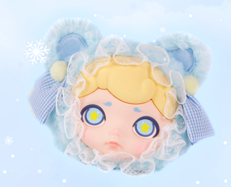 Laura winter tea party plush toy doll