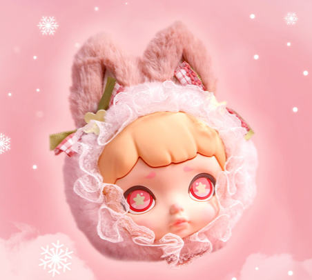 Laura winter tea party plush toy doll