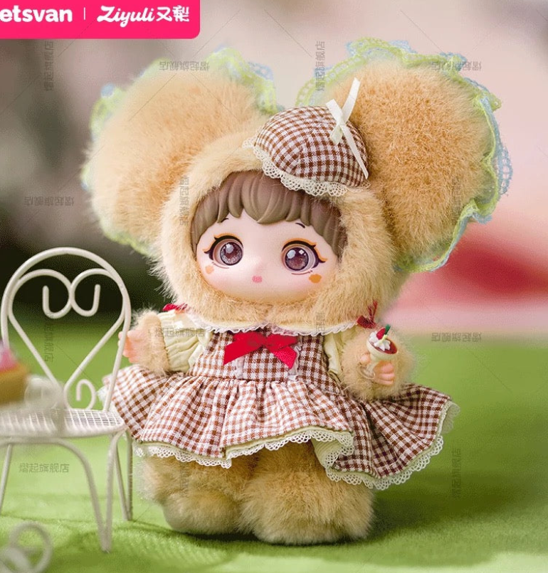 Ziyuli Lolita Secret Garden Tea Party Plush toy doll