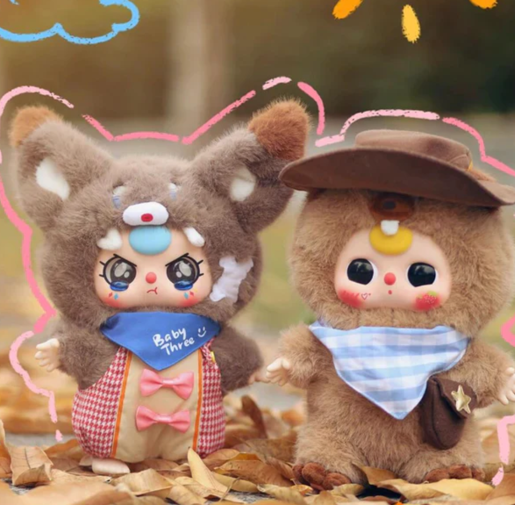 Baby Three 400% V2 Plush toy doll