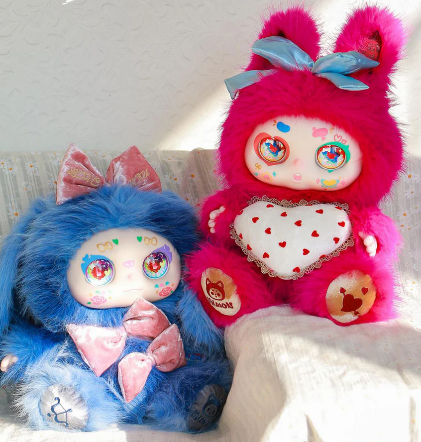 Kimmon MIMON 400% Twin Butterfly Language Plush toy doll