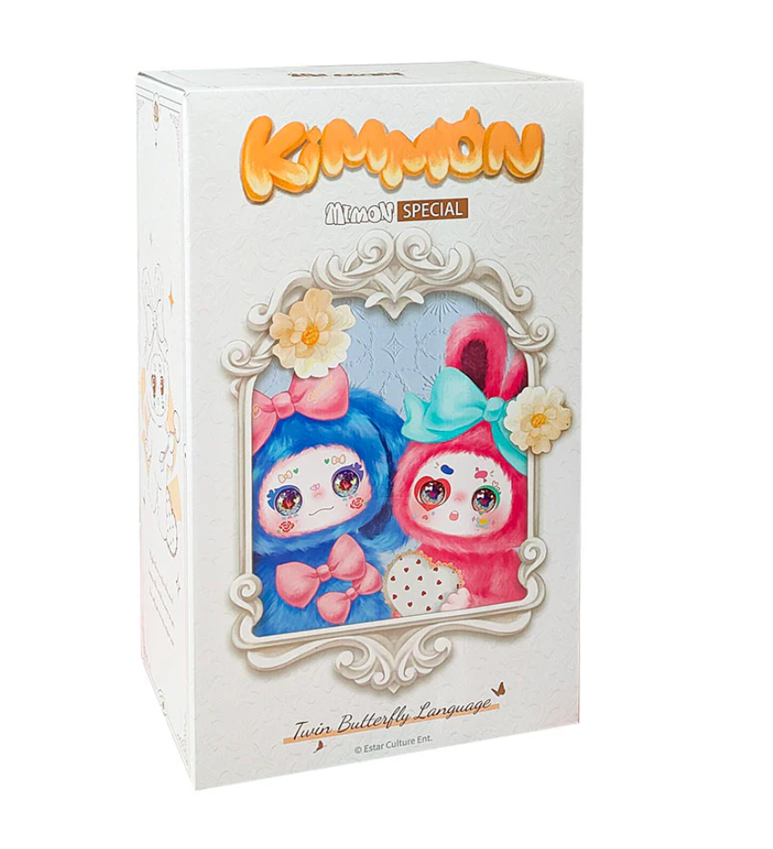 Kimmon MIMON 400% Twin Butterfly Language Plush toy doll