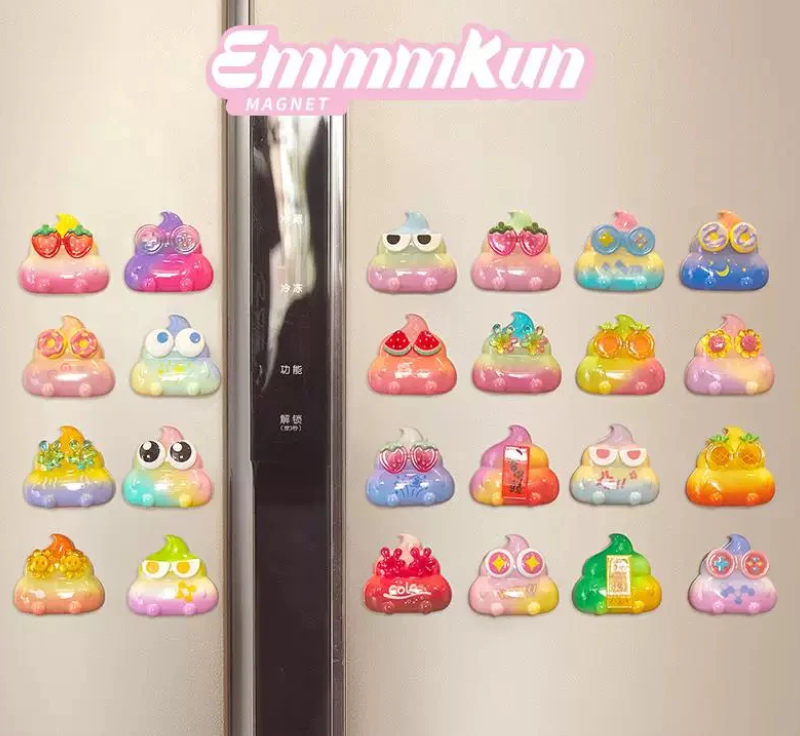 Emmmkun Gourmet's Luck Fridge Magnet Bean toy doll