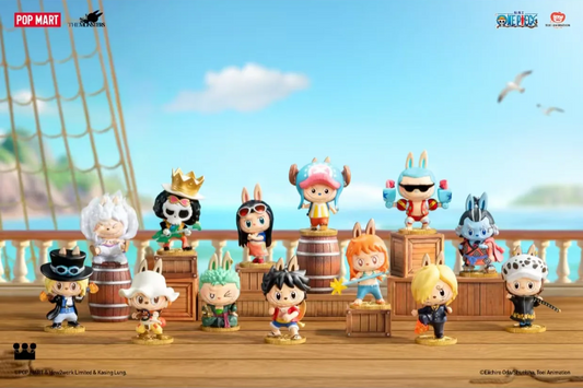 THE MONSTERS LABUBU × ONE PIECE Series figures toy doll