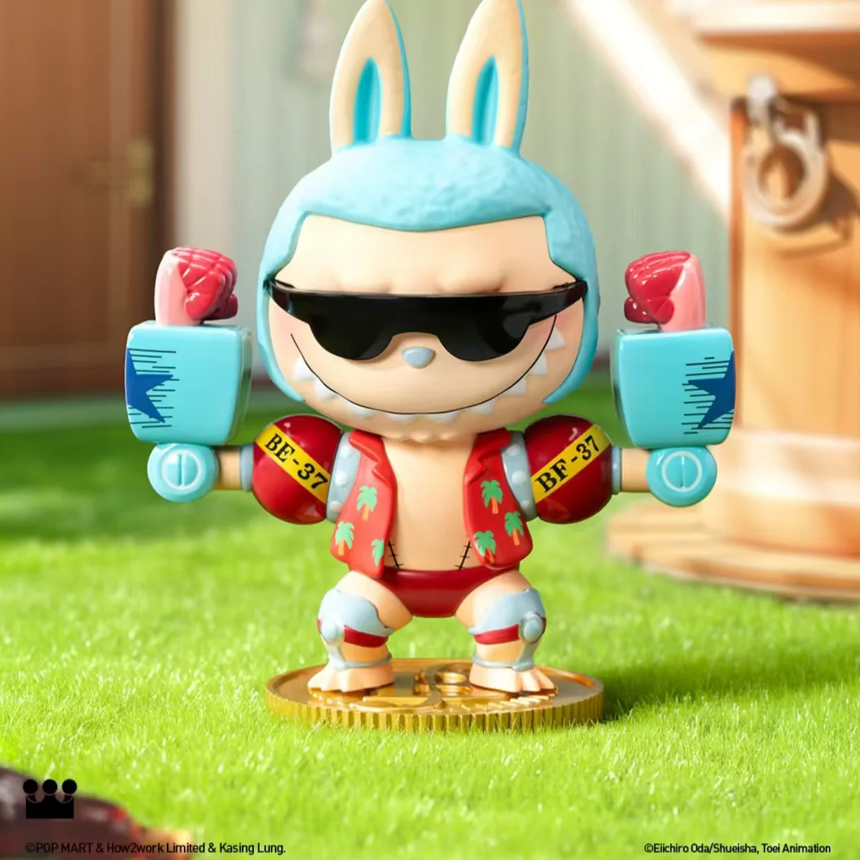 THE MONSTERS LABUBU × ONE PIECE Series figures toy doll