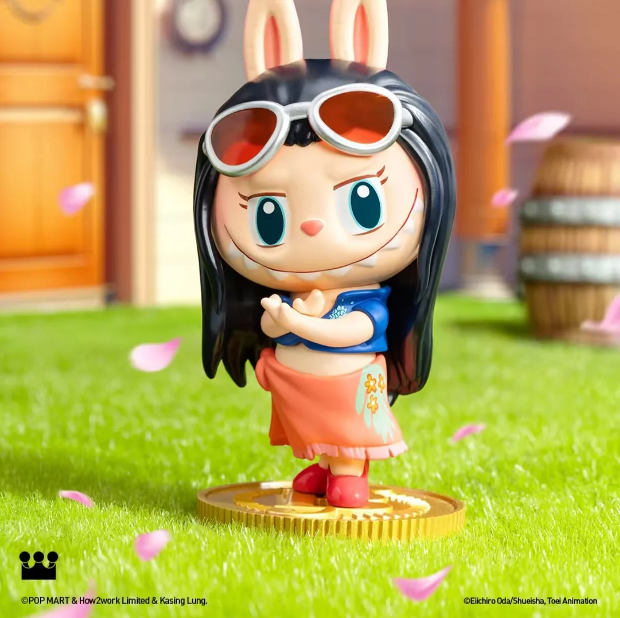 THE MONSTERS LABUBU × ONE PIECE Series figures toy doll