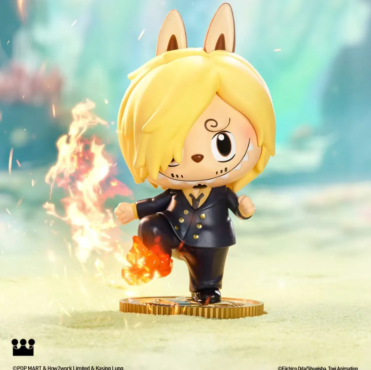THE MONSTERS LABUBU × ONE PIECE Series figures toy doll
