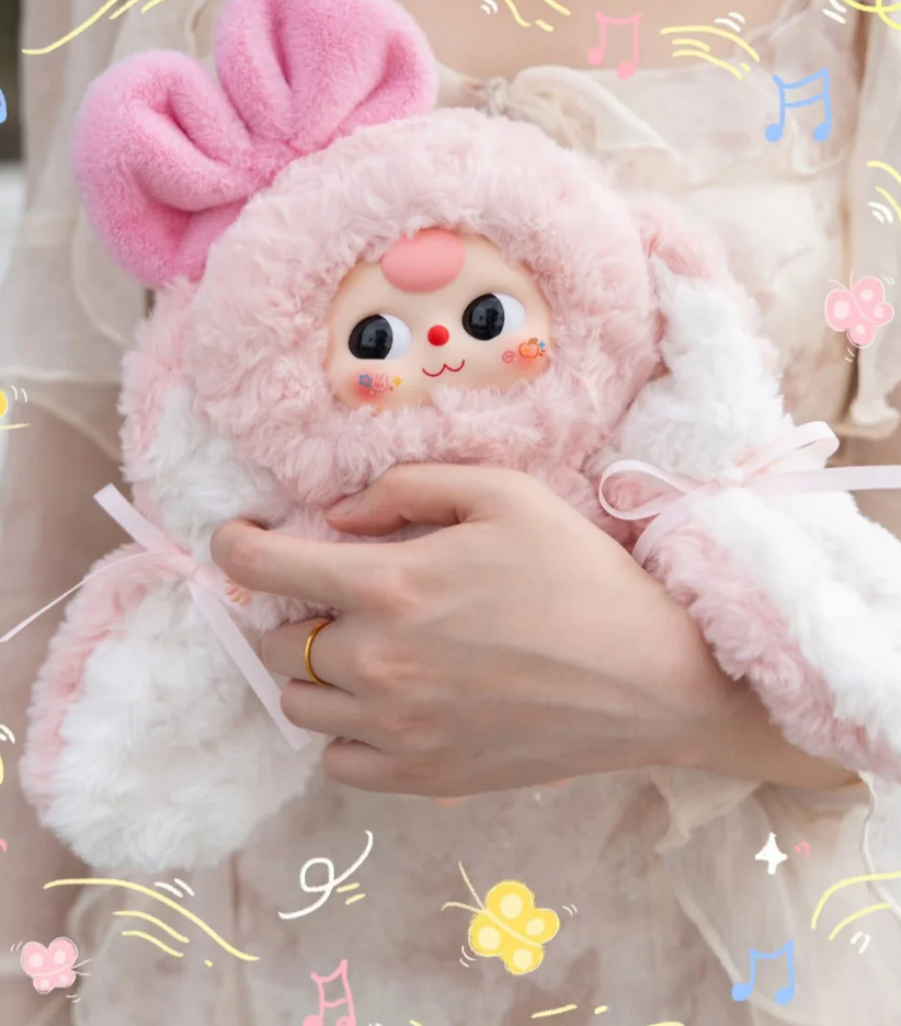 Baby Three Bunny Return Plush toy doll