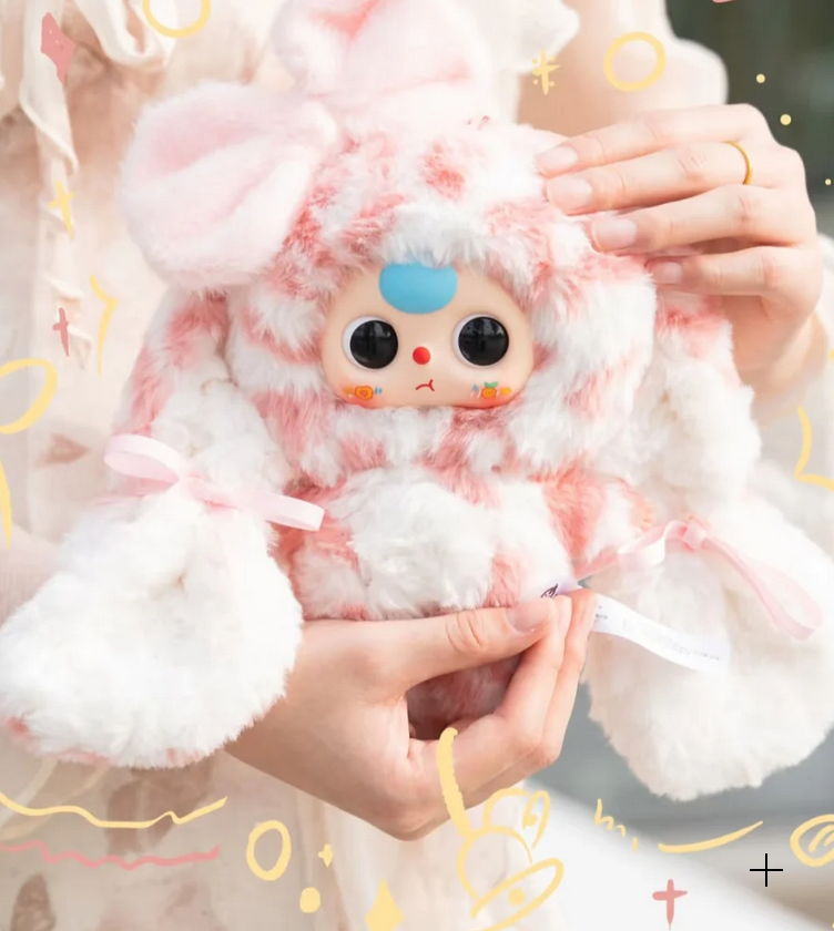 Baby Three Bunny Return Plush toy doll