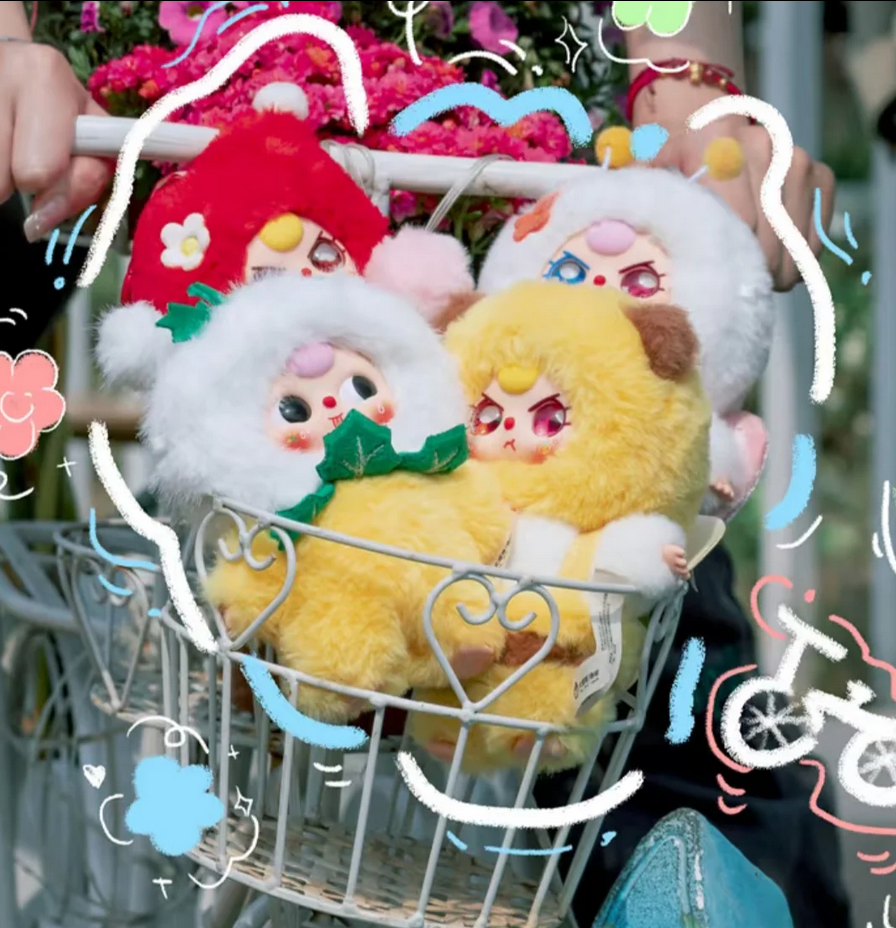 Baby Three Where is Spring Plush toy doll