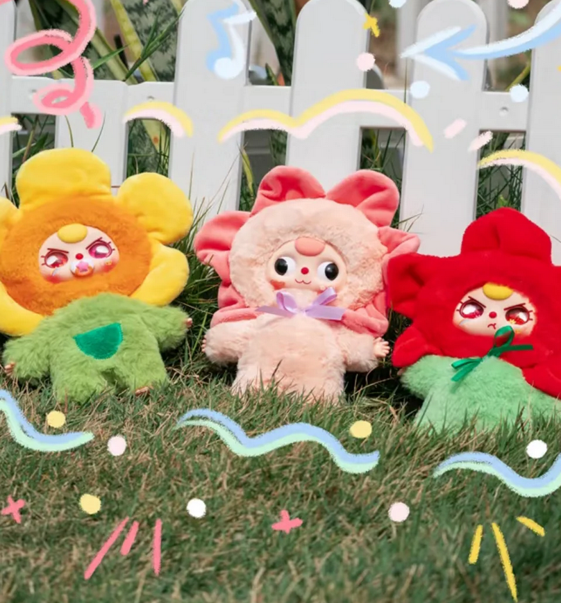 Baby Three Where is Spring Plush toy doll