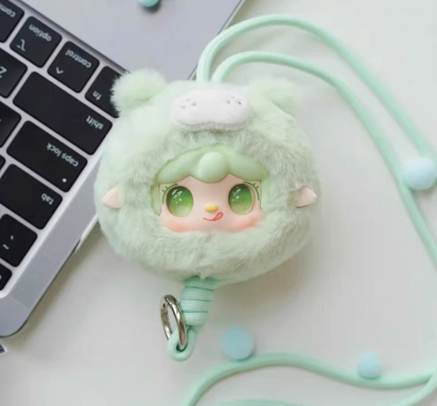 Yooki V7 Mini Zoo Phone Lanyard Plush Toy Doll