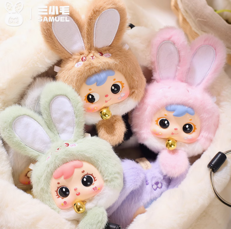 Tyke Three Samuel Mini Lucky Rabbit Plush Toy Doll