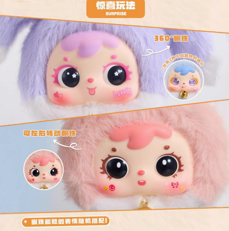 Tyke Three Samuel Mini Lucky Rabbit Plush Toy Doll
