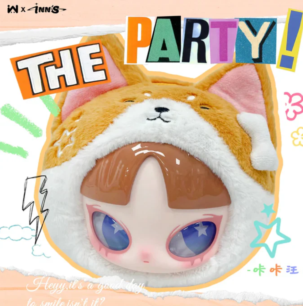 INN'S V2 LET'S PARTY Plush Toy Doll