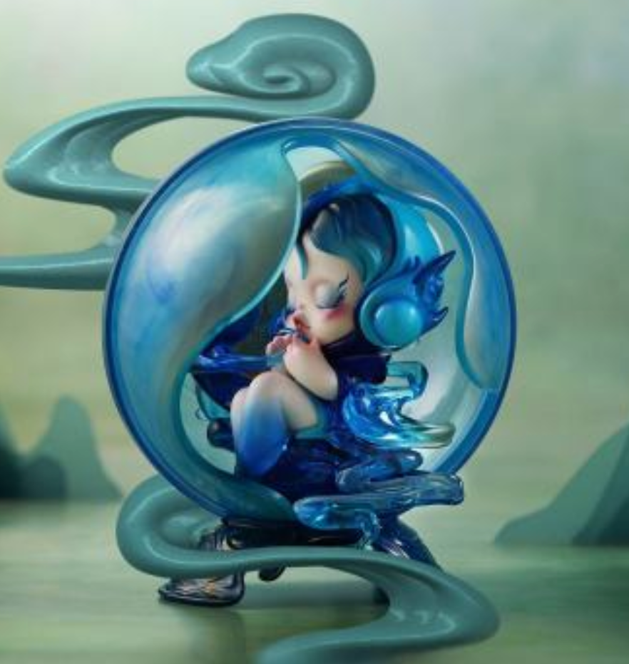 SKULLPANDA The Mirage Series Toy Doll
