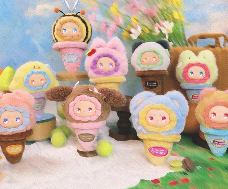 LOVE EMMA Scoop lce Cream Plush toy doll
