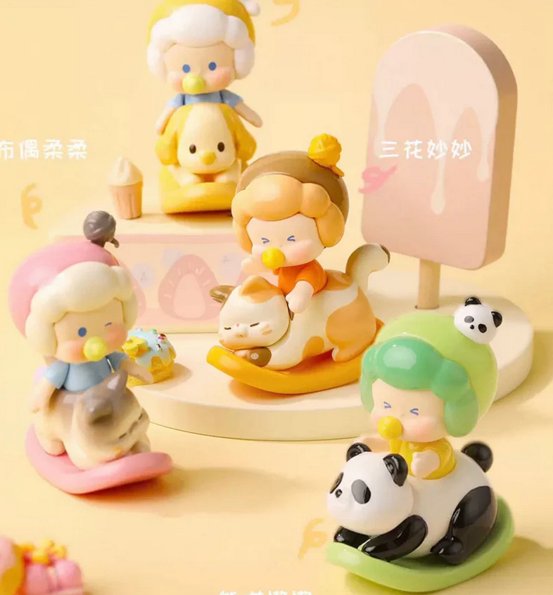 Nororo Kiwi Happy Shake Bean toy doll