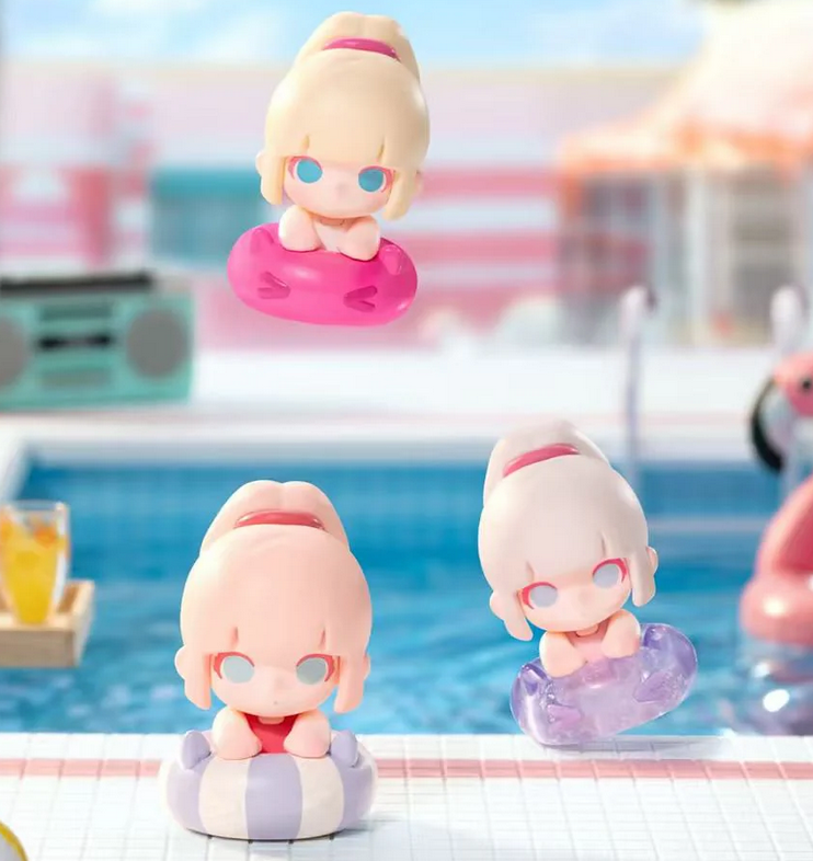 TNTSPACE Pool Party Bean toy doll